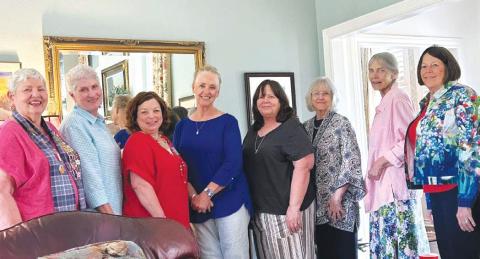Daughter of the Republic of Texas officers installed by Judith D’Amico, DRT District 2 Representative, included: Carol Dismukes, president; Melinda Schuck, secretary; Beverly Stewart, treasurer; Cindy Rhodes, registrar; Mary Curtis, chaplain. Not pictured: Susan Carruth, vice president; Theresia Derrick, historian. | submitted photo