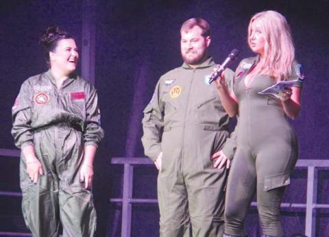 Dublin’s own Team Noles (Newlyweds Jodi and Kolby Noles) took the stage to the sounds of “Highway to the Danger Zone’ during Thursday, Nov. 7 Dancing for the Stars for Erath County Big Brothers, Big Sisters. After the dance, Executive Director Sarah McNeal-Weaver interviewed the couple. Wyndi Veigel-Gaudette | Citizen staff photo