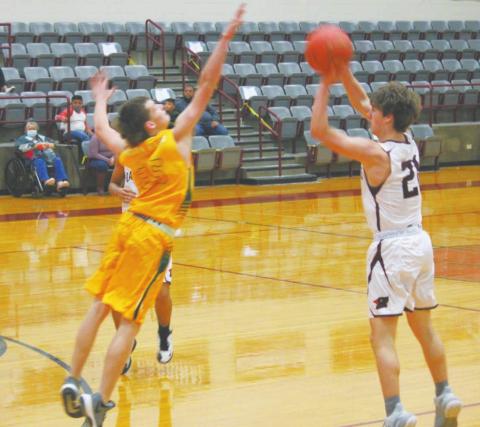 Lingleville JV Cardinals took on Miller Grove in a Saturday morning victory at home. Sara Gann | Citizen staff photo