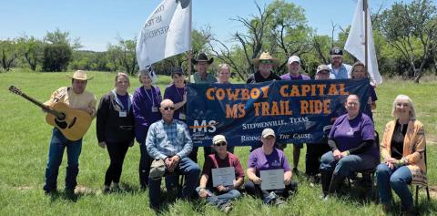 The annual Cowboy Capital MS Trail Ride 