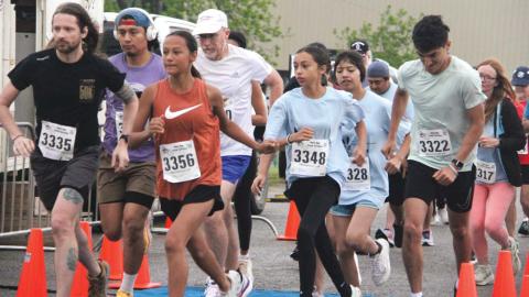 Rain doesn’t dampen run fun