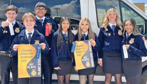 Dublin FFA head to state in Agriscience Fair