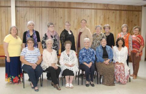 Members of the Dublin Thursday Women’s Club meet for their first meeting of the year. Kathy Horak-Smith, GFWC-Texas second vice president and Lou Hitt, district president were both in attendance at the meeting. Wyndi Veigel | Citizen staff photo