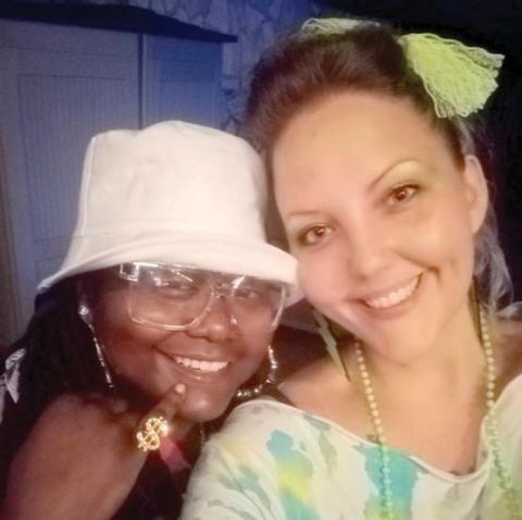 Jennifer Bunch and her wife, Shea
