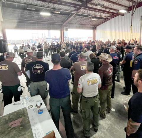 FDs continue fight in dry conditions
