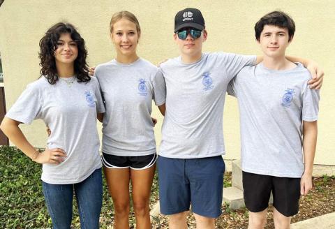 Dublin FFA journeys to 4H Camp