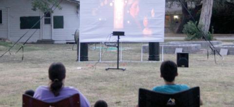 Library screens magical movie