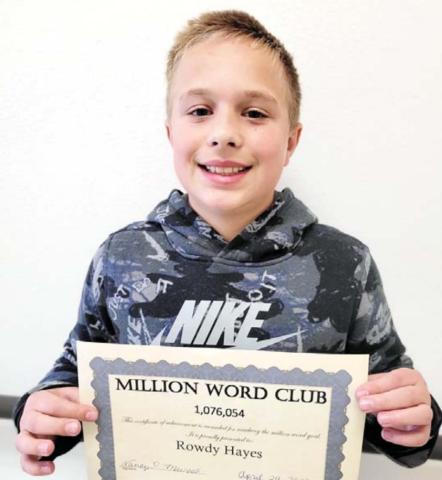 Students make million word milestones