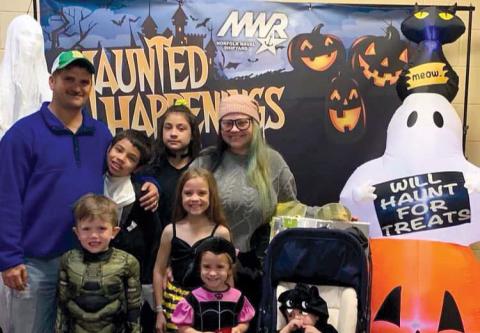 Scotty Biggs and his family