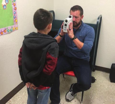 Lions Club helps with eye exams