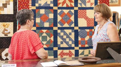 A stitch (or two...) in time