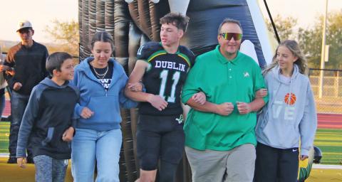 Dublin Senior Night - Oct. 31, 2025