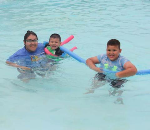 Summertime swimmin’