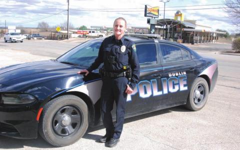Dublin Police SRO/Patrol Officer Brandi Hoffman started with Dublin PD on Jan. 1. Paul Gaudette | Citizen staff photo
