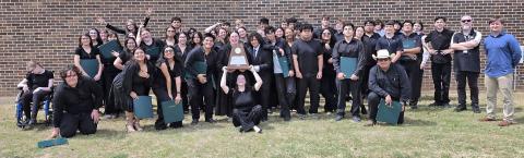 The Dublin High School Sound of Dublin took top honors at the UIL concert and sightreading competition Wednesday, April 1 in Stephenville, getting straight 1 ‘Superior’ scores in every part of the competition which yielded them a Sweepstakes award, the highest distinction available in the contest. Courtesy photo