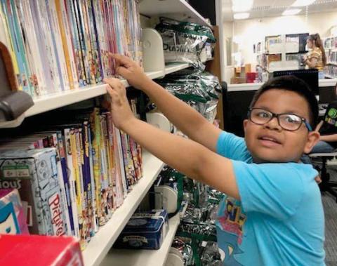 Fourth graders from Dublin Intermediate School took a field trip to the Dublin Public Library Tuesday, May 16 to prepare for the Summer Reading Club and learn all about how the library works. Amanda Lisso | Courtesy photo