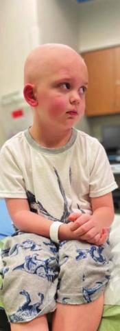 A benefit has been set Sept. 25 to help the family of Dubliner Rylan Pruitt as he undergoes chemotherapy in Memphis, Tennessee. Mike Pruitt | submitted photo