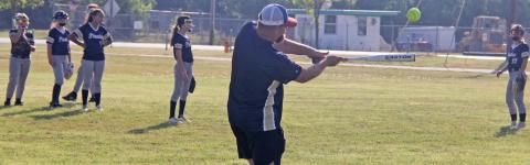 All smiles for Saturday softball
