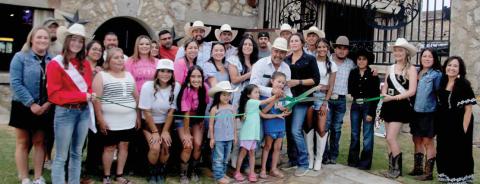 A ribbon cutting ceremony was held by the Dublin Chamber of Commerce for Rancho Viejo Saturday, July 20. The location is an event venue located at 11875 South Farm-to-Market 219. Wyndi Veigel-Gaudette | Citizen staff photo