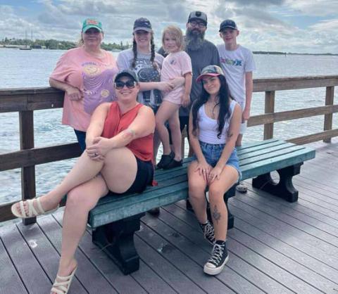 Michael McCrum, a 1995 Dublin graduate, now lives in Marietta, Georgia with his wife Molly and their children. Both have children from a previous marriage, and the blended family enjoy spending time together when possible. Courtesy photo