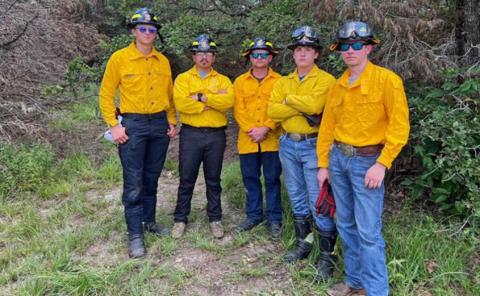 Erath VFD trains in College Station