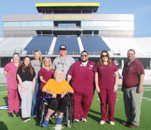 CCS patient, Jackets fan gets special stadium tour