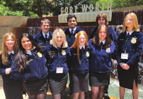 Dublin FFA officers