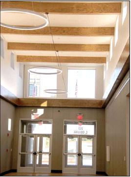 The new county annex showcases open spaces and light. It is located at 222 E. College in Stephenville and voting will be held here from now on instead of the courthouse. Wyndi Veigel | Citizen staff photo