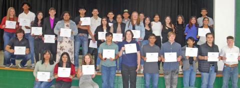 DHS inducts new WIT members