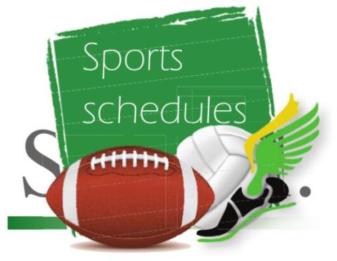 Sports schedules