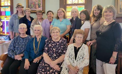 Club members in attendance at the Dublin Woman's Thursday Club Saturday, Sept. 28 are back row from left, Erynn Sprouse, Mary Howard, Janet Pino, Edilsia Jimenez, Wyndi Veigel-Gaudette, Patty Hirst, Denise Weems, Dana Howard Herod, DJ Klutts; front row from left is, Fran Jurney, Judith Robbin-Lemons, Judy Lunsford and Neva Smith. Courtesy photo