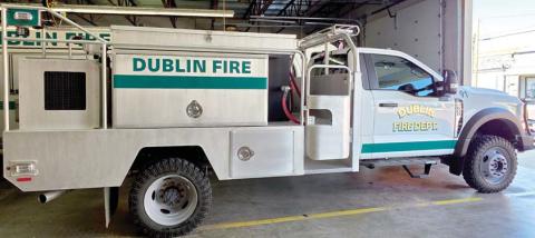 The Dublin Volunteer Fire Department recently purchased a new brush truck to aid on grass fires and other calls. The truck was purchased partly by funds given to them by Erath County as part of ARPA Funds (or Covid relief funds). It is now in service and already been to its first wreck call on Hwy. 377. Wyndi Veigel-Gaudette | Citizen staff photo