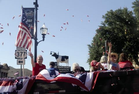 Floats of every size and color participate in the Stars over Stephenville July 4 parade set on the nation’s 250th birthday. The downtown parade lasted for more than 2 hours. For more photos see page A2, and The Dublin Citizen’s Facebook page. Wyndi Veigel-Gaudette | Citizen staff photo