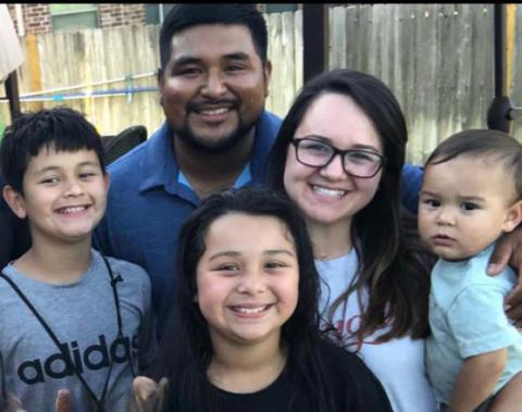 Ramiro Vasquez, a 2010 graduate of Dublin High School, moved back to Dublin last year to be closer to his parents., Ramiro and Soledad Vasquez. He enjoys life with his wife Amanda, and their kids, Dalton Noah, 13, Elaina, 11, and Elijah, 3. Submitted photo