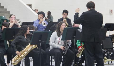 The 2024 Dublin Bands Christmas Concert enthralled with season selections performed by the High School Symphonic, High School Jazz, Jr. High Concert and 6th Grade Beginner Bands. Wyndi Veigel-Gaudette | Citizen staff photo