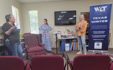 Library showcases Texas Writes!