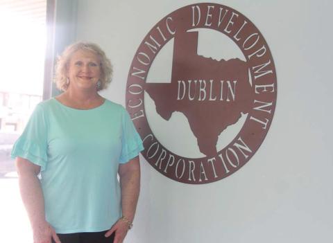 A new friendly face has been hired as the new executive director for Dublin Economic Development Corporation. Penny Corona is enjoying the Dublin business community and is looking forward to hopefully bringing in more businesses. Wyndi Veigel | Citizen staff photo