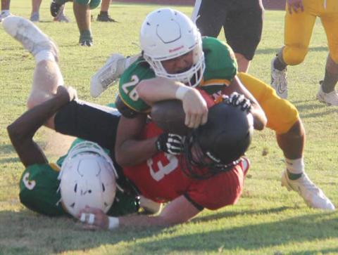 Lions scrimmage Clyde Thursday