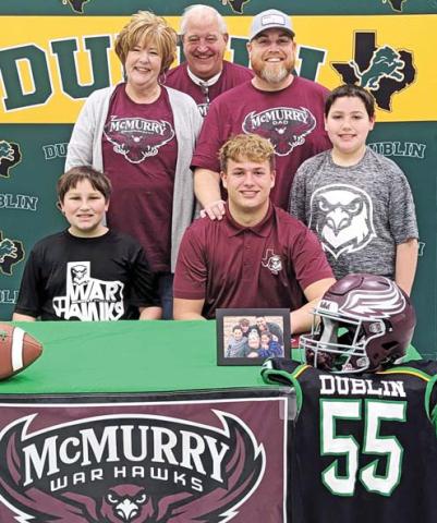 Gridiron Lions sign to McMurry