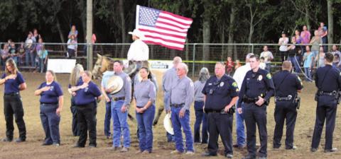 Rodeo honors responders