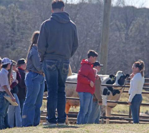 Students participate in Dublin’s first ever Career Development Event contest Friday, Feb. 28 at Fluit South Dairy. For more photos see page A2 and The Dublin Citizen F a c e b o o k page. Citizen staff photo
