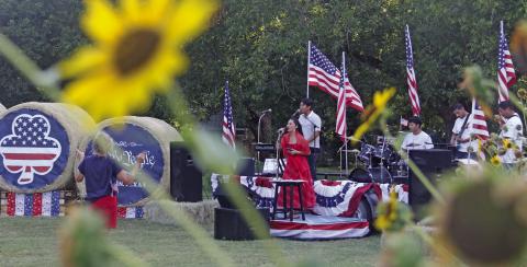 Flags and fun on America’s anniversary