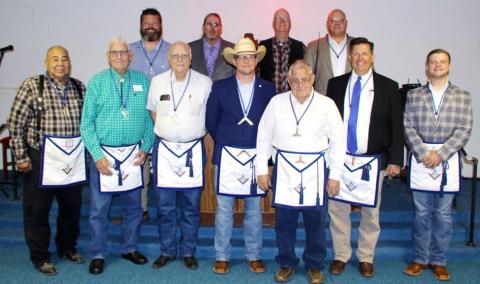 Masonic Lodge names new officers