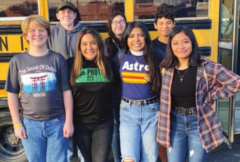 Band members headed to Area