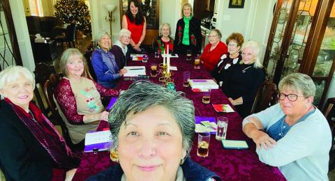 The Dublin Woman’s Thursday Club recently celebrated Christmas and learned about this area’s ecoregion, Cross Timbers and Prairie’s Ecoregion. Courtesy photo