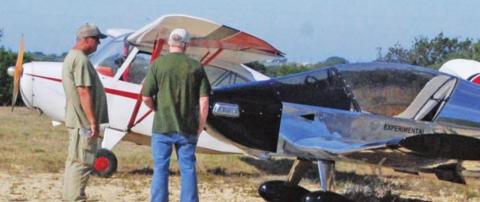 4th Annual Fly-In Fun up in the air