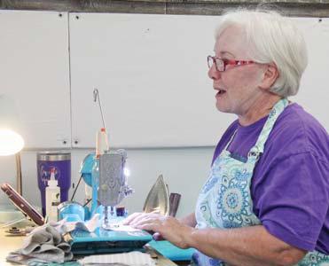 Sewing funs at Ausin Street